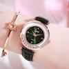 Flow Rhinestone Belt Quartz Ladies Watch Fashion Student Waterproof Watch