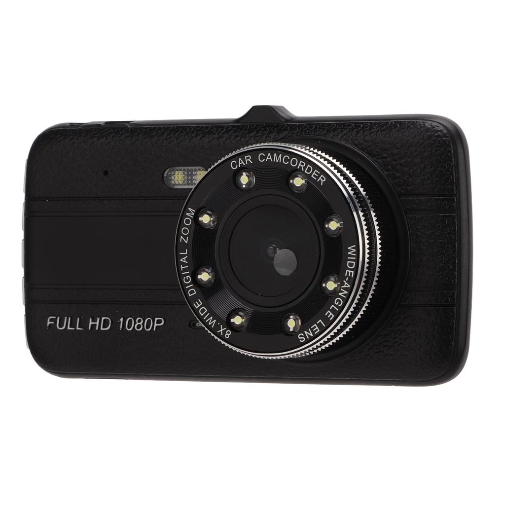 4 Inches 1080P 170 Degree Wide Angle Car DVR Front Rear Dual Lens Dash Camera Auto Vehicle Video