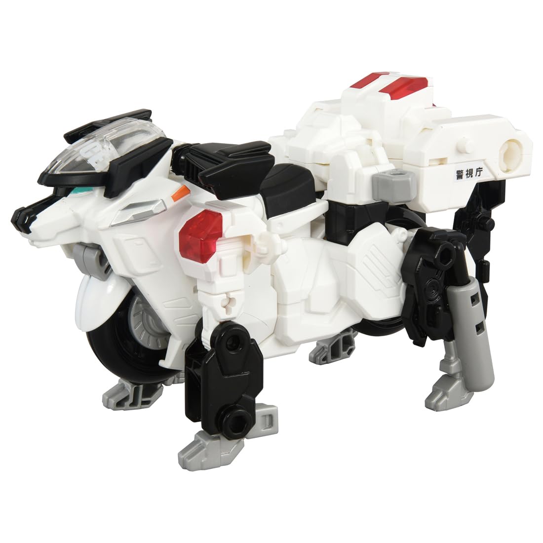 

Takara Tomy Tomica Job Labor Deca Ride Armor Police Motorcycle Police Dog Wanwan Maru Miniature Car Toy 3 and (Ages up)