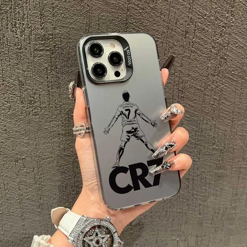 Mr Football C-cR7-R-Ronaldos Casing For Xiaomi Redmi 14C 13C 12C 12 10C 10 Note 14 13 12 Pro Plus 10 10s 11 11S 4G 5G Case Hard