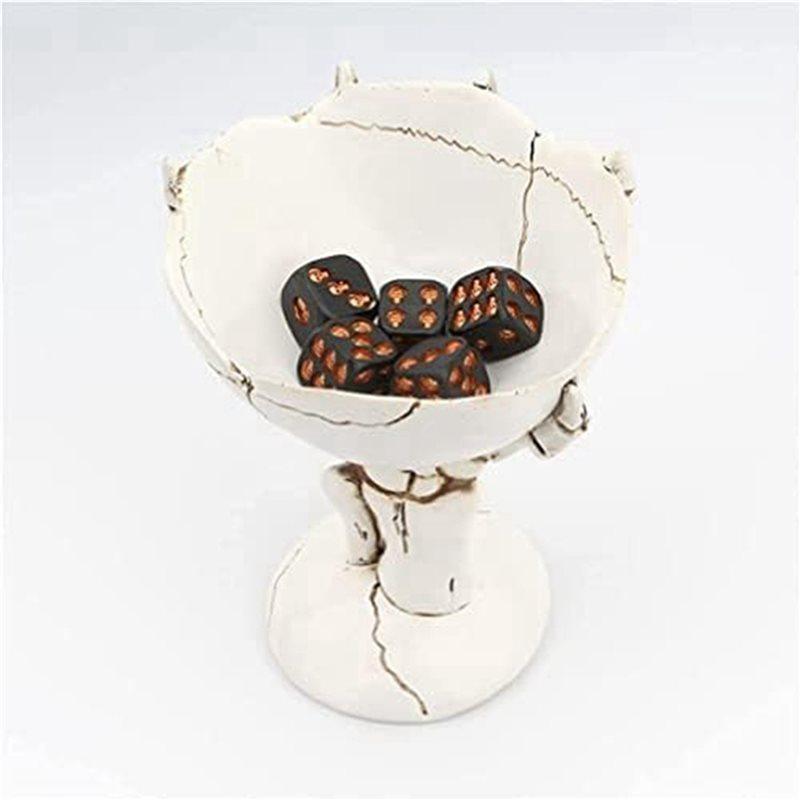 2X Halloween Candy Bowls Skeleton Hands Candy Dish Resin Skull Bowl Rustic Halloween Serving Dish Skeleton Figurines