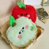 Apple Plush Coin Purse With Data Cable Organizer For Women And Kids