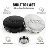 56mm Auto Wheel Center Emblem Wheel Center Hub Caps Center Covers for Jeep Renegade Compass Wrangler Patriot Grand Cherokee SRT ALN1