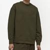 Y-3 FW22 Logo Print Crewneck Long Sleeve Sweatshirt Men sweatshirt Military-Green HT4495
