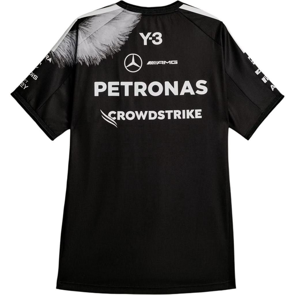Y-3 F1 DRVR Short-Sleeve Jersey Black Men Tops KQ9844