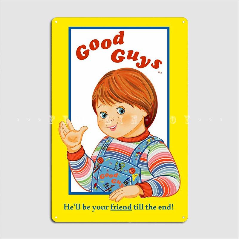 

Child S Play Good Guys Chucky Poster Metal Plaque Cinema Kitchen Plaques Party Vintage Tin Sign Posters 20x30cm
