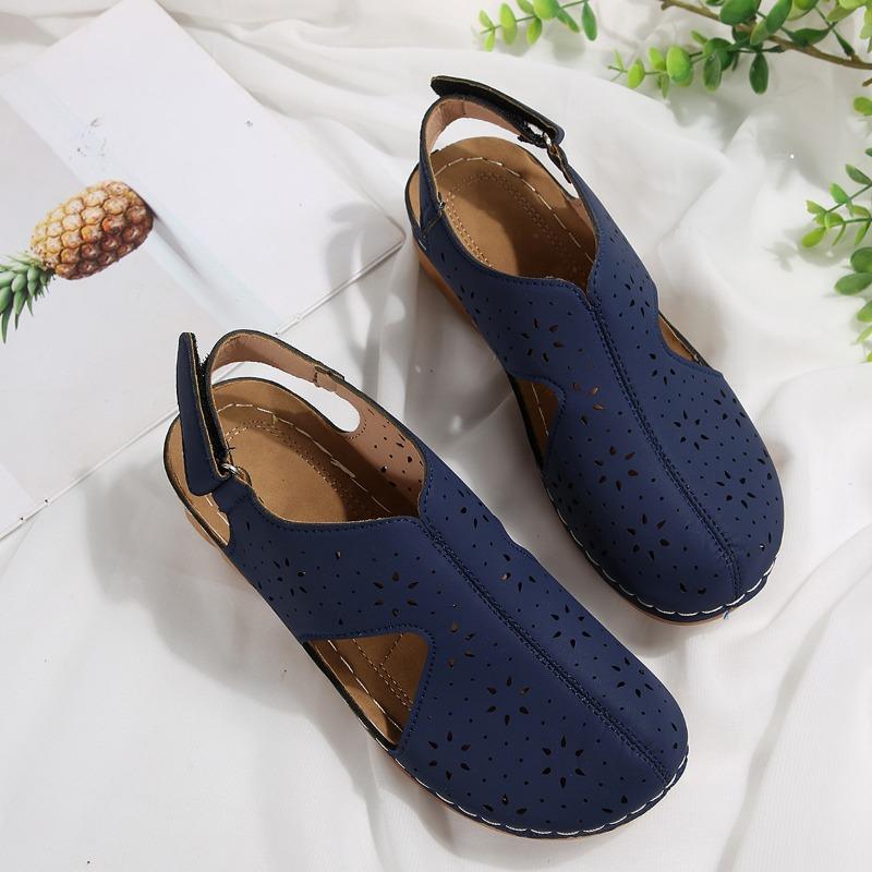 New Style Plus-size Sandals, Breathable Women's Shoes, Laced-up Shoes, Thick-soled Sandals