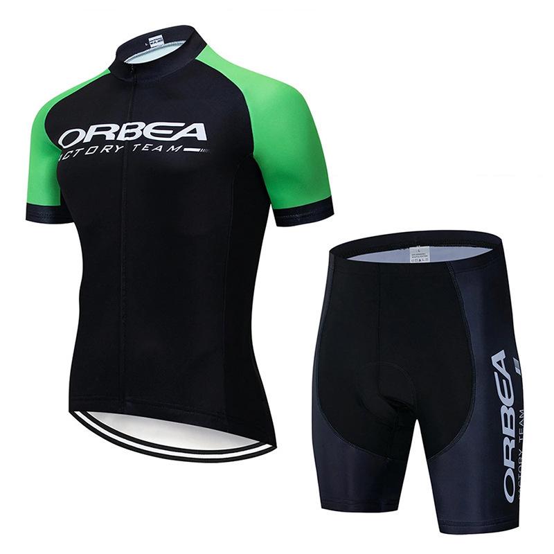 Summer Short Sleeve Set Tour De France ORBEA Team Cycling Suit Sports Roller Skating Suit Bicycle Outdoor Riding
