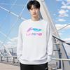 Li Ning Sweatshirts Unisex White Crew Neck Thickened Regular AWDVG99-2