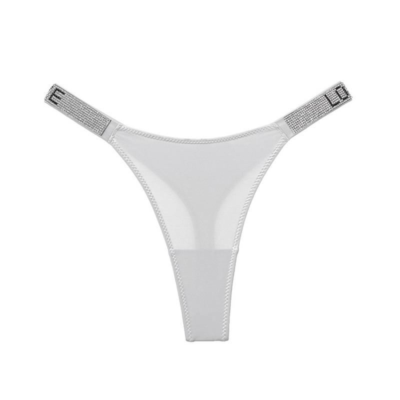 Damen Frühling und Sommer Buchstabenbohrung Sexy Fitness Sport String Unterwäsche