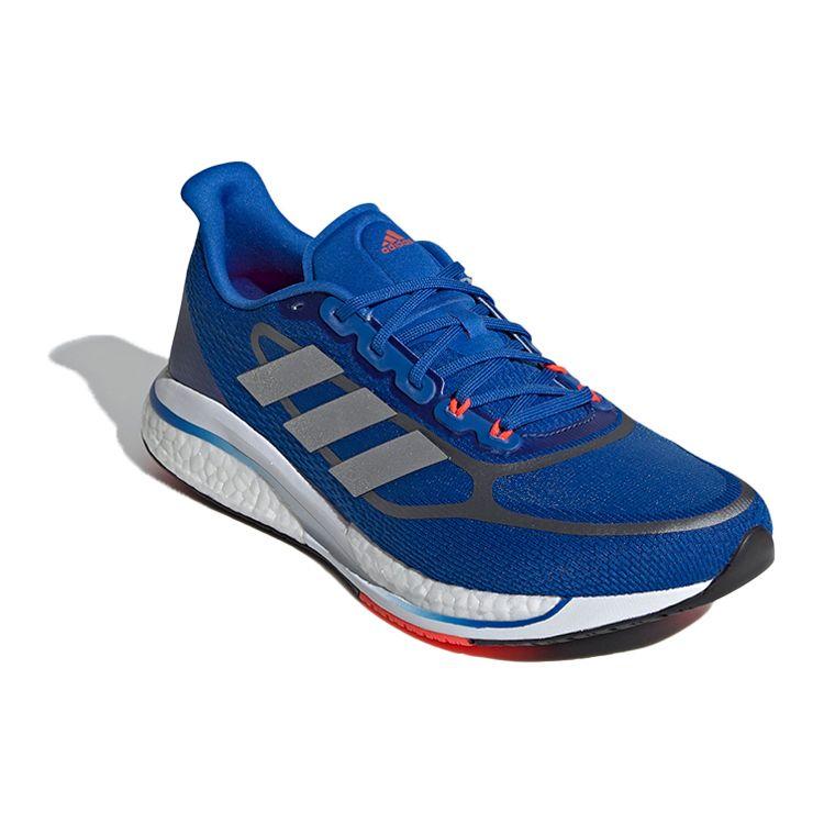 Adidas Supernova+ Football Blue Men Sneakers Silver-Metallic Solar-Red FX6648