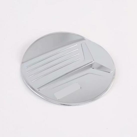 For Hyundai Venue 2019-2024 Chrome rear plated Car Fuel Tank Cap gas Cover Trim