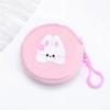 Cartoon Plush Coin Purse Girls Children Small Wallet Kid Zipper Change Money Bag Mini Headphone Key Bag Keychain Pendant Pouch