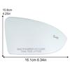 Rearview Mirror Glass Lens For VW Jetta - For Golf 7 2015- Blind Spot Heated Side Mirror Glass Lens Car Accessories