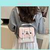 Vintage Fashion Backpack For Women Pu Leather Street Style With Inner Phone Pocket For Travel