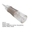 10pcs Disposable Eyebrow Tattoo Needles Transparent Microblading SemiPermanent Makeup Cartridge Needles
