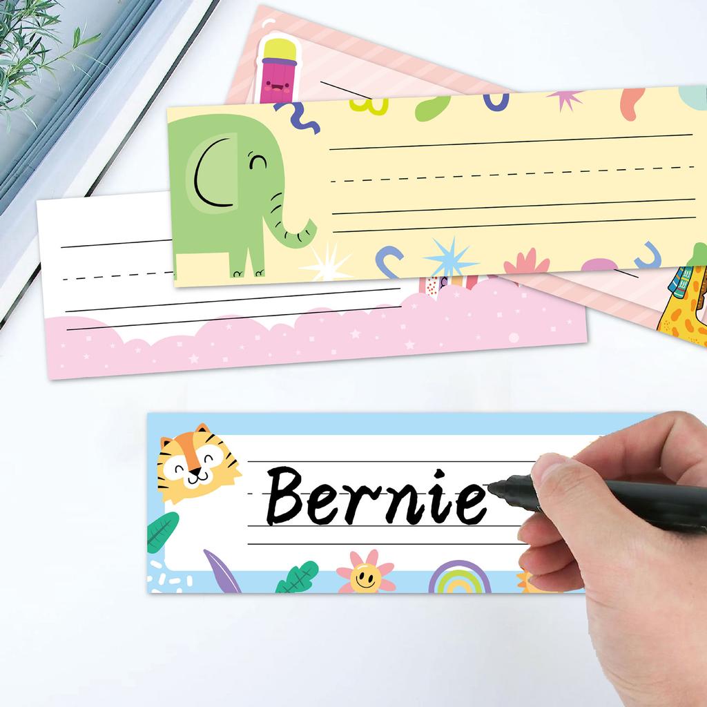 Classroom Nameplates Teacher Name Plate for Student Desks and Locker Labels