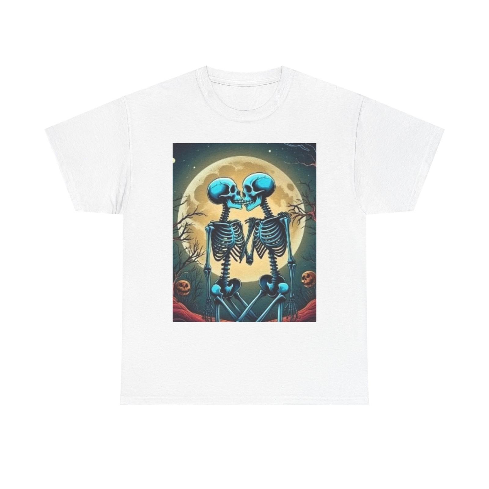 

Vintage Skeleton Love Tee, Halloween Shirt, Gift for Couples, Unisex [...] 5XL різнокольоровий