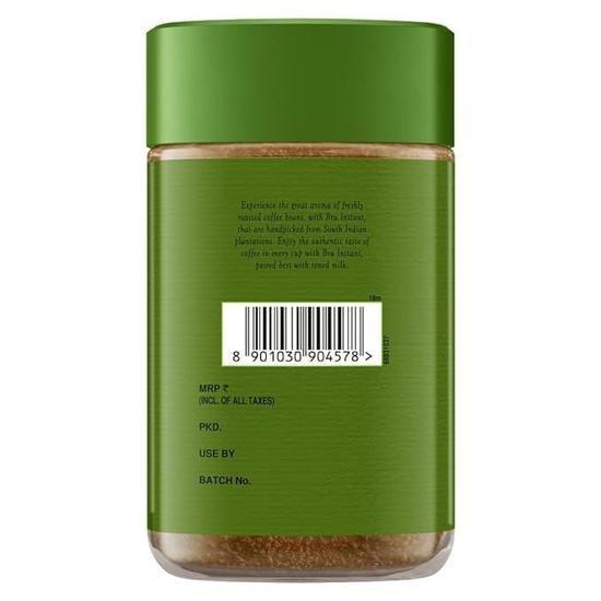BRU Instant with Great Aroma of Freshly Roasted Coffee Beans | Authentic Taste of Coffee from South Indian Plantations , 50g Jar | Pack Of 72