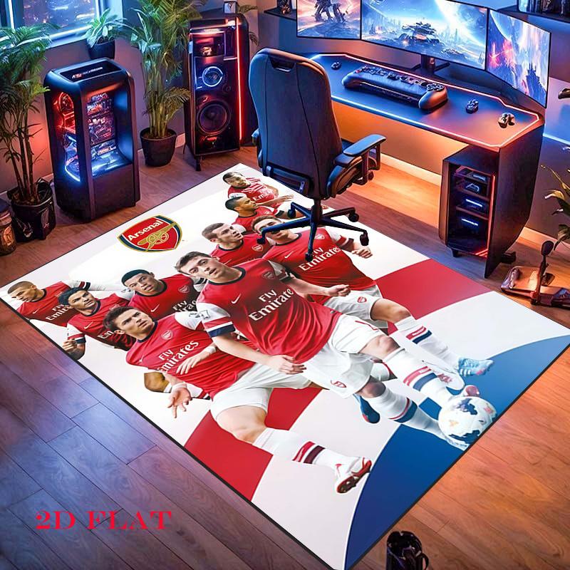 Arsenal F Carpet Rug for Living Room Bedroom Home Sofa Decoration,Kids play Nonslip Floor Mat