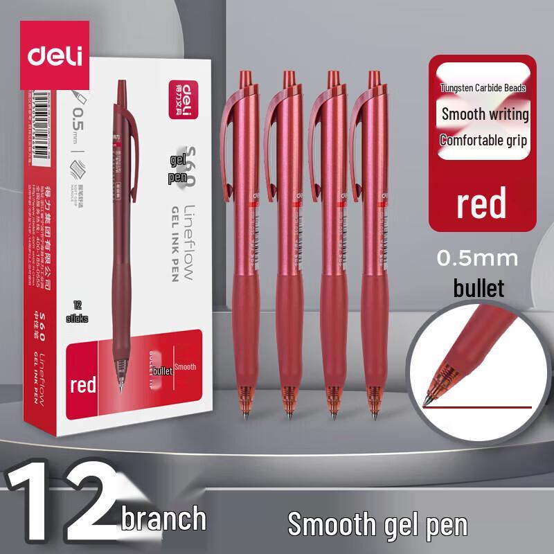 Deli S60 Smooth Gel Pen