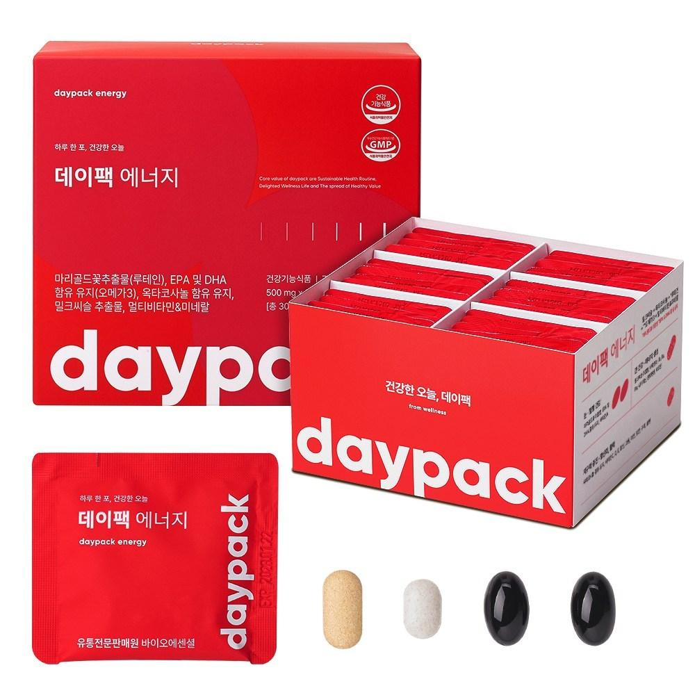 Day Pack Multivitamin Energy Milk Thistle + Octacosanol + Lutein + Omega 3 + 17 Types 30 Servings 1 pcs