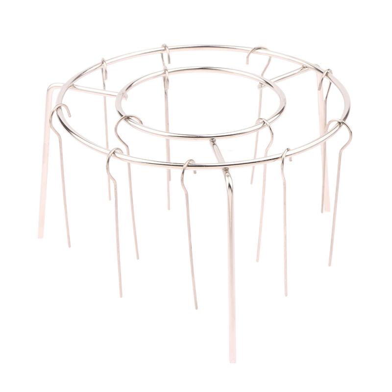 

Вертикальна знімна решітка-гриль з нержавіючої сталі, тримач для шампурів, аксесуар для аерофритюрниці з 12/24 голками для запікання для аерофритюрниць