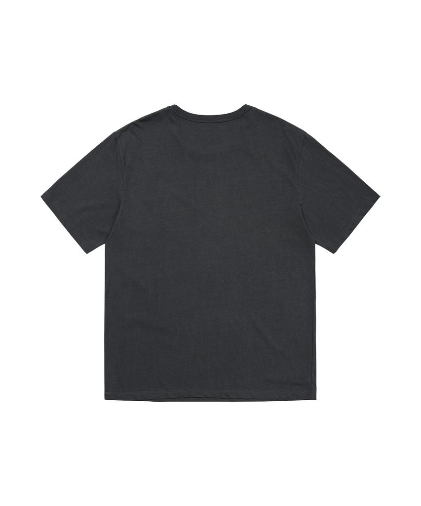 WELLBEING EXPRESS Oversized Howtowb Half Sleeve Charcoal