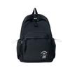 New high-value fresh and sweet candy-colored cartoon embroidered backpack female junior high school backpack