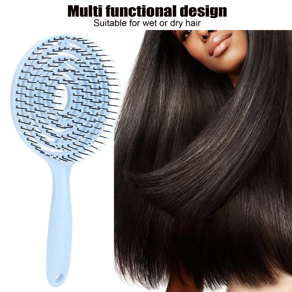 Vented Design Hair Detangler Brush Soft Straightening Hair Brush Hair Detangling Brush For Women