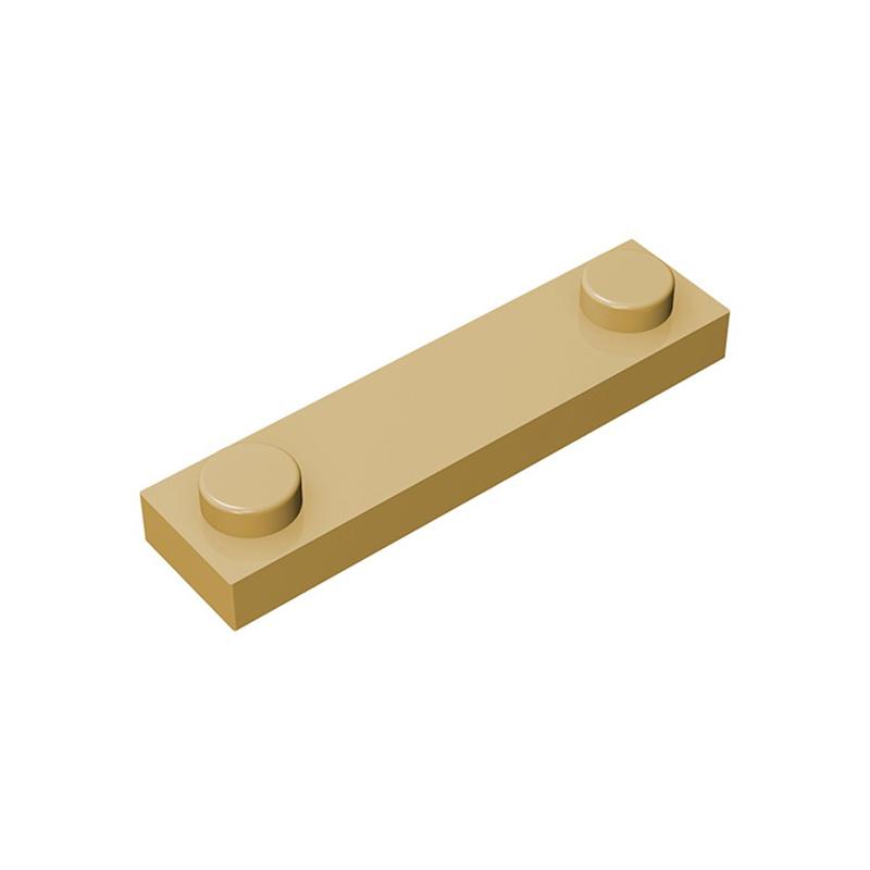 

92593 Modified 1 x 4 with 2 Studs Bricks Collections Bulk Modular GBC Toys For Technical MOC DIY Building Blocks Compatible дубильная кора