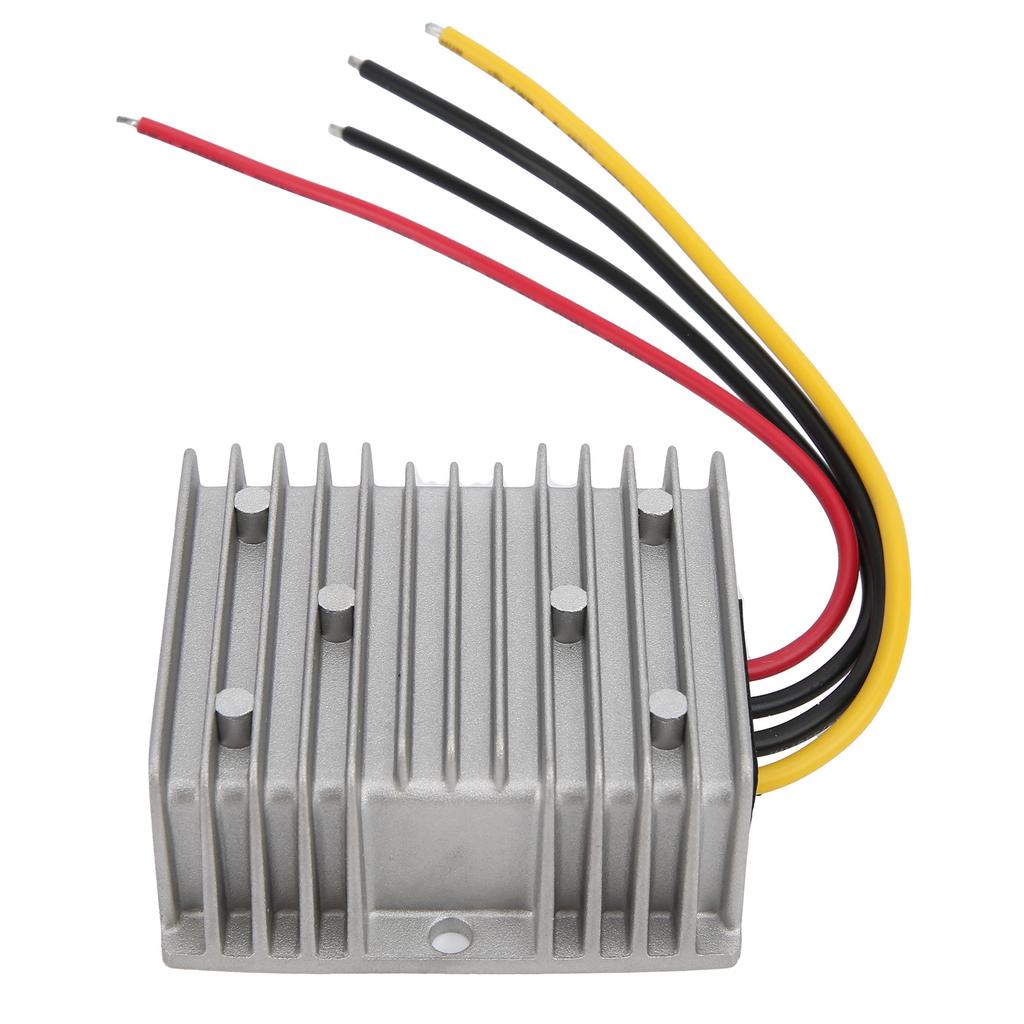 Convertor de putere impermeabil 12V la 13.8V 25A Regulator de monitorizare pentru auto 5A 10A