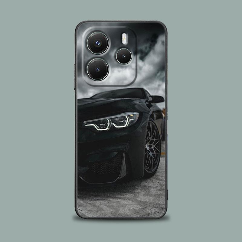 Phone Case for Xiaomi Redmi 15C 14C 12C 13C 4G Redmi Note 15 14 13 12 11 10 Pro Plus 5G 12S Soft Cover Cool Sports Cars Male Men