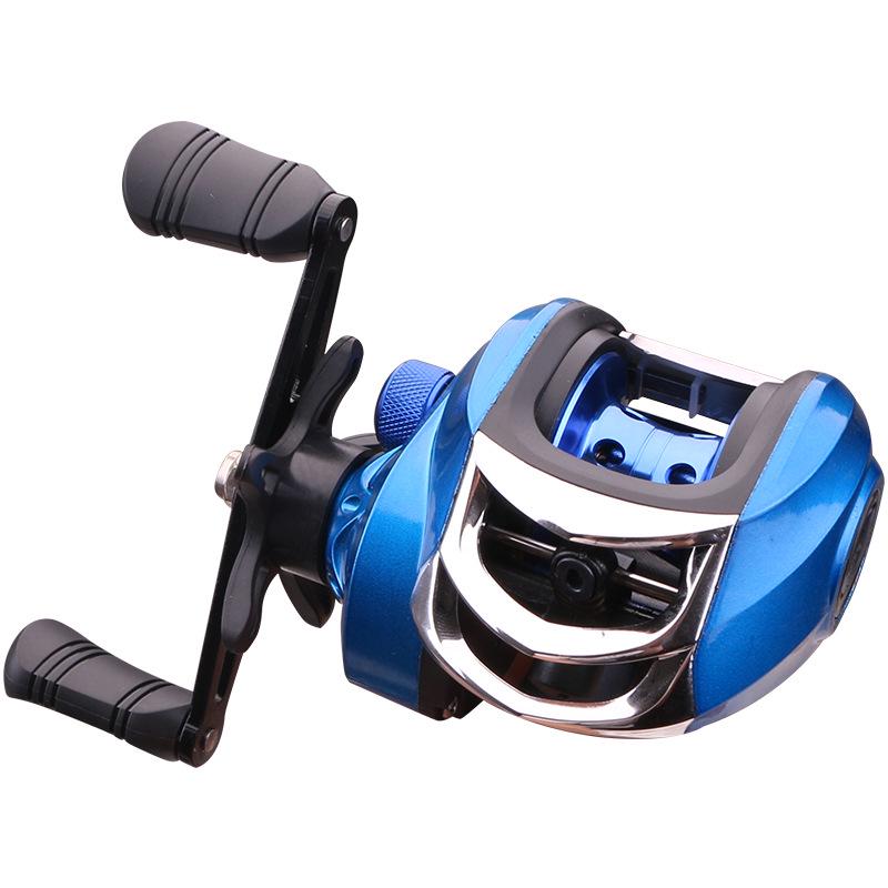 Blue Lure Baitcasting Fishing Reel Right-handed