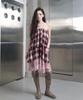 Seutillesseodi Check Tiered Skirt