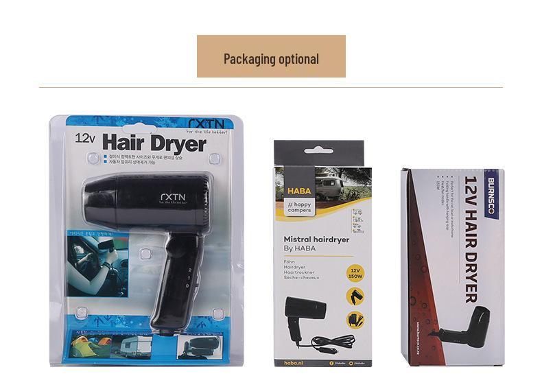 Portable 12V High-Power Multifunctional Car Hair Dryer