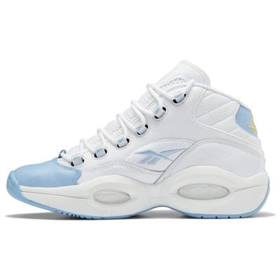 Herren Question Mid On to the Next Unisex Sneaker White Cloud-White Fluid-Blue GW8854