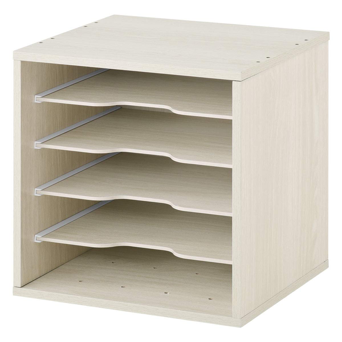 Bon Furniture Cube Color Stacking with White Box, Box, Box, Storage, Combinable, Stackable, Dividers, белый