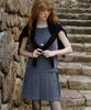 KNOWNBETTER Pleated Belt Mini Ops [Knfw07Ops01]_Charcoal