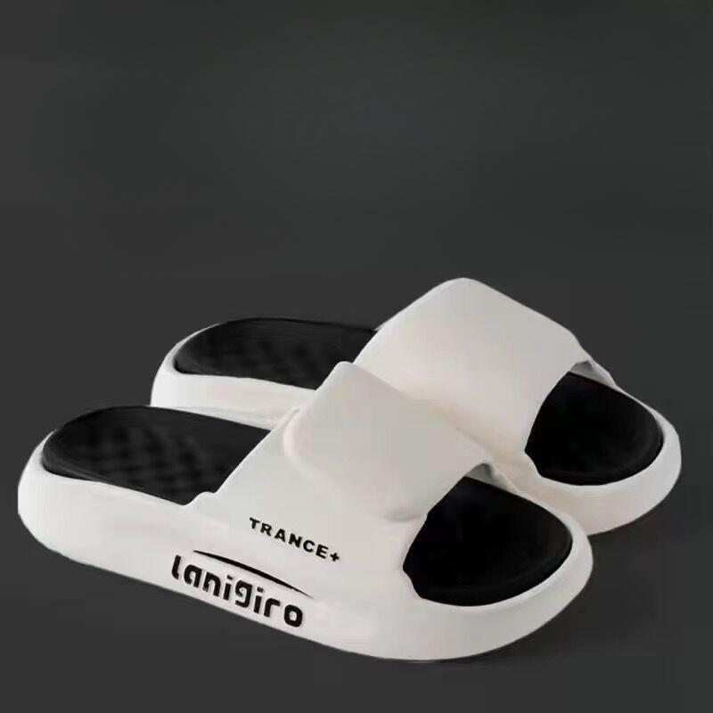 Women's Summer Anti Odor Soft Bottom Slippers for Showering In The Bathroom, Non Slip for Home Use, Couple's Cool Slippers for Men