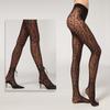 Leopard Print Sexy Pantyhose Women's Retro Print Pantyhose Black Super Stretch Thin Bottoming Tights Y2k Slim Stockings