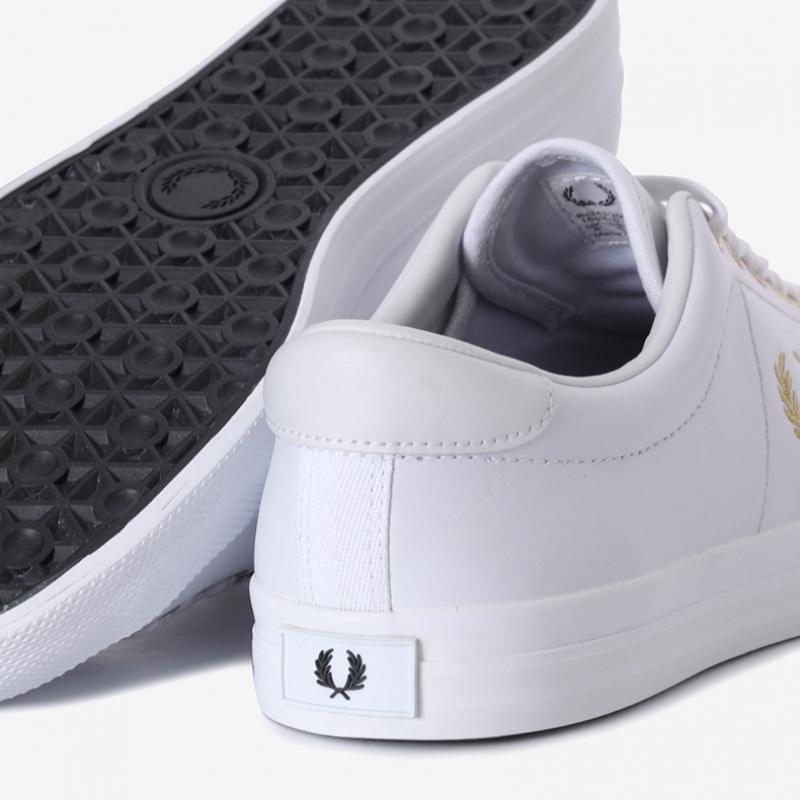 Fred Perry Unisex Leather Shoes Underspin Sfpu2314343 200