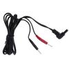 Replacement Electrode Lead Wires Standard Pin Connection Cables 2Mm For Massage