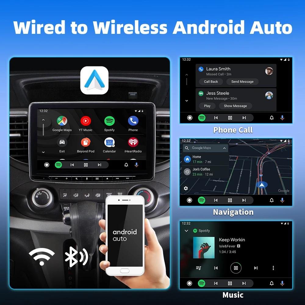 Wireless CarPlay Android Auto Adapter Smart Mini Box Plug And Play USB Dongle Universal For VW Honda Toyota Volvo Benz Kia