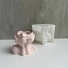 Succulents Flower Pot Resin Silicone Mold Suitable for Diy Garden Concrete Flower Pot Candle Holder Crafts Home Decor