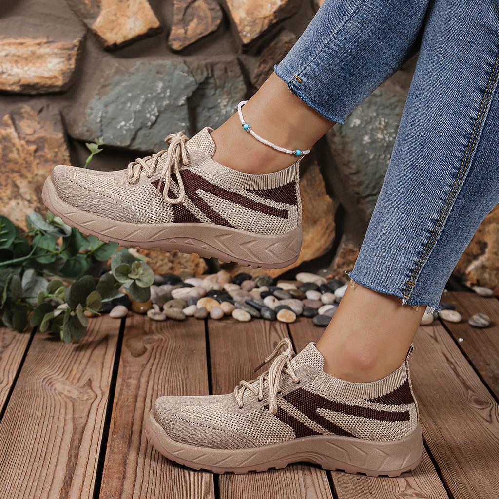 Women Sneakers 2026 New Trendy Fashionable Sports Shoes Women Breathable Soft Soled Mesh Lightweight Casual Flats Sneakers Women