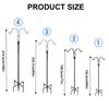 Wild Bird Feeding Stand with Hook for Garden Outdoor Decors Bird Bath Bird Feeding Station Hanging Bird Feeders