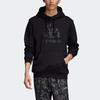 adidas Sweatshirts Men's Black Hooded Moderate Regular GD6022