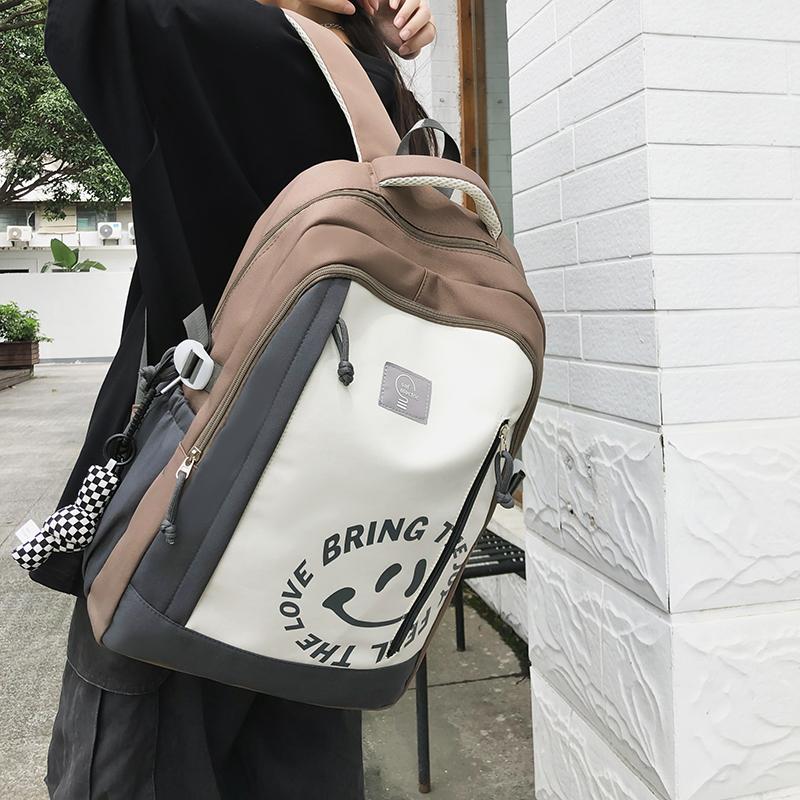 Рюкзак с цветными блоками — фото 16