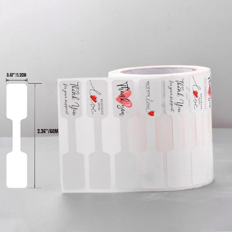 Packung mit 500 einzigartigen Schmuck-Aufkleber-Etiketten, praktisch zum Bepreisen und Ausstellen